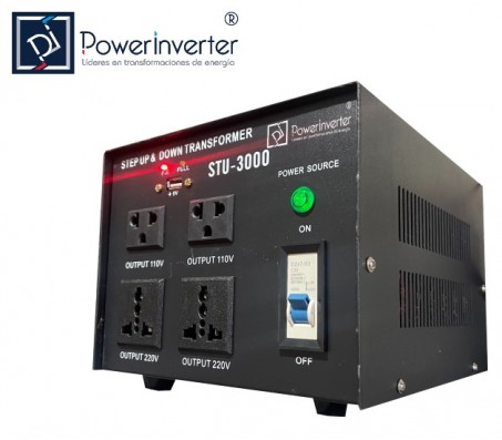 TRANSFORMADOR BIDIRECCIONAL 220VAC A 110VAC 3000W